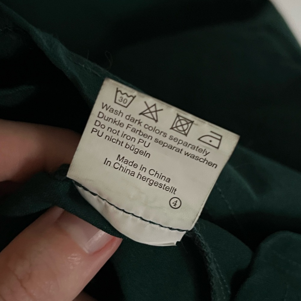 Grace Karin Bodycon Pencil Dress, Dark Green | M - Picture 6 of 7